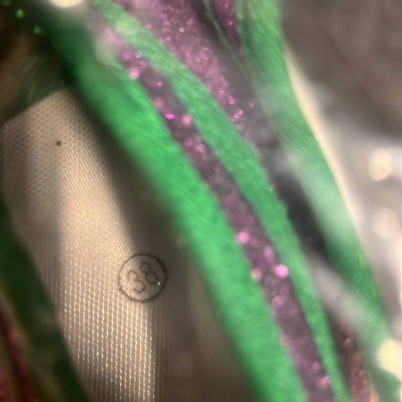 NWOT - Glitters Sneakers in Purple/Gold (Size7) - Picture 8 of 9